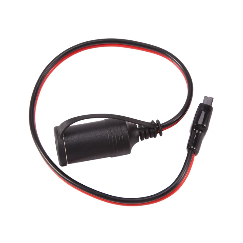 Фото A08E-12V Женский прикуриватель 12AWG 30A Кабель для тяжелых условий эксплуатации с силовым столбом Anderson для передачи устройства/подключения 0,5 м №4