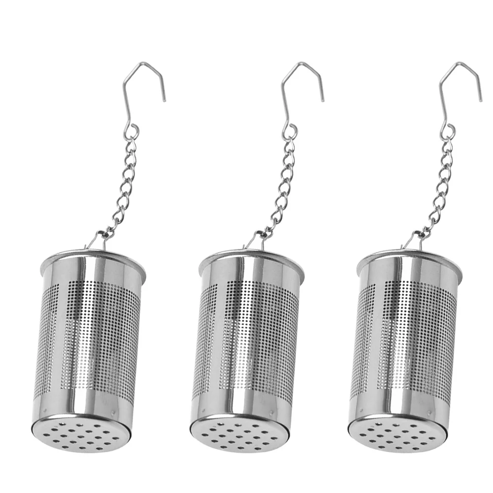 

3pcs Stainless Steel Tea Strainers Practical Tea Infusers Filters for Tea Lover