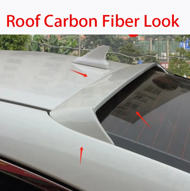 

Спойлер на крышу для Kia cerato K3 2013-2015 spoiler на крышу cerato K3, АБС-материал, автомобильное заднее крыло, праймер, задний спойлер