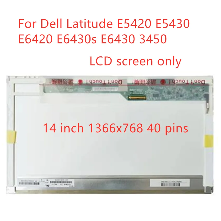 14-дюймовый ЖК-дисплей для ноутбука Dell Latitude E5420 E5430 E6420 E6430s