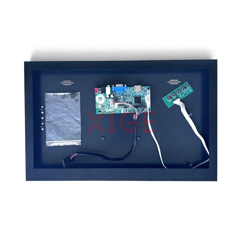 

For B140XW01/B140XW04 Controller Driver Board+Metal Shell HDMI-Compatible VGA 1366*768 Display Portable LVDS 40 Pin 14" DIY Kit