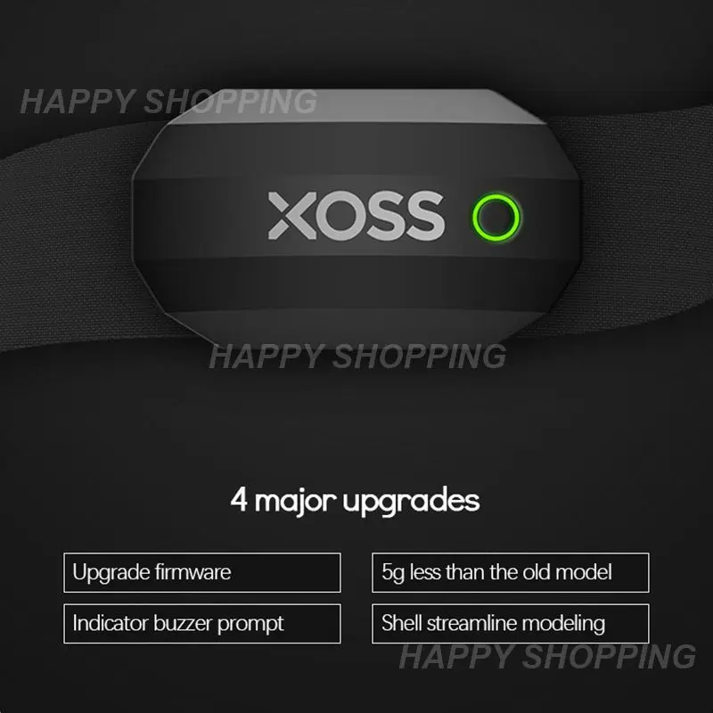 

Zoster Xoss Cycling Dual Mode Heart Rate With Bicycle Code Meter Waterproof Computer Sports Running HR Sensor With Chest Strap