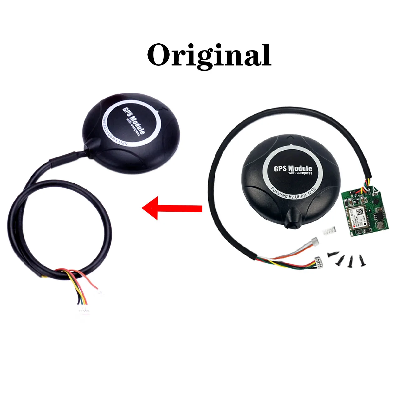 1 шт. M8N NEO-M8N GPS модуль встроенный компас для контроллера полета APM PIX Pixhawk PX4