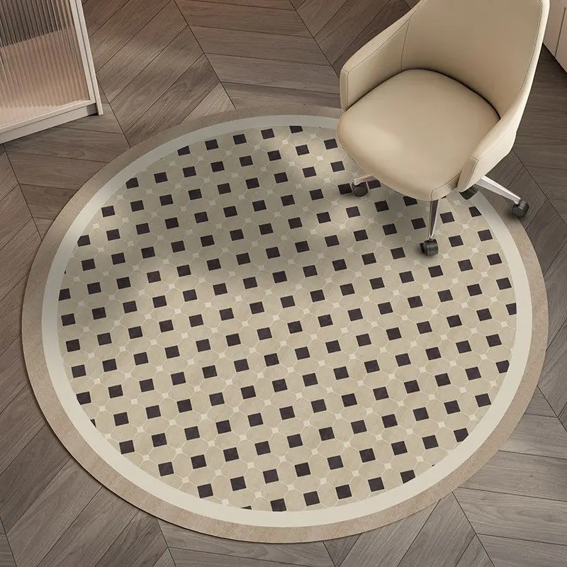 

Bedroom Round Carpet Bedroom Decoration Non Slip Chair Mat Luxury Hanging Chair Mat Large Living Room Rugs Illusion Rug Foot Mat