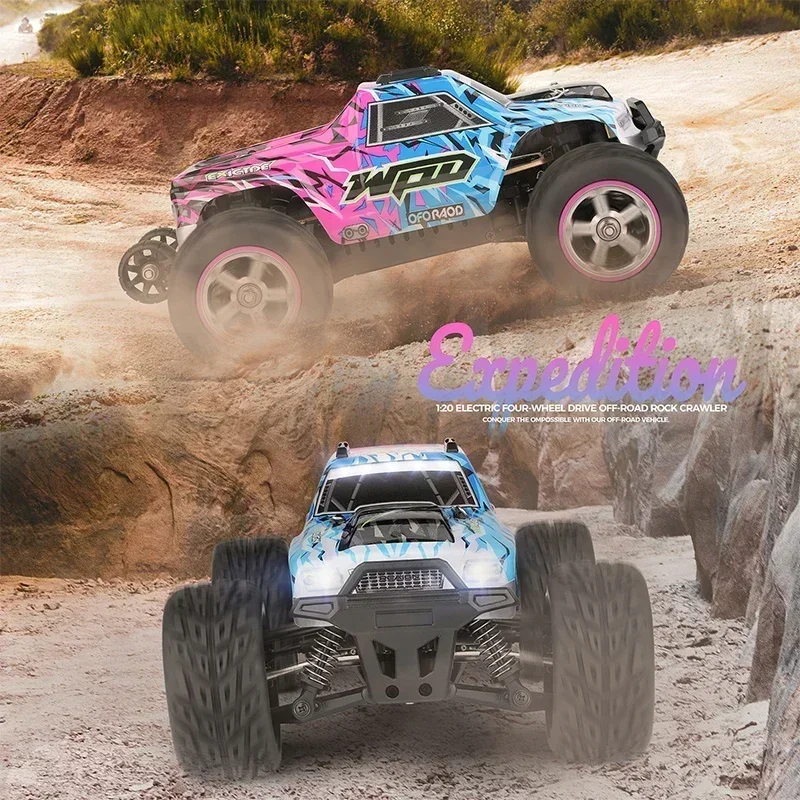 Новости WLtoys 204006 1/20 со светодиодной подсветкой 2 4G 4WD 50 км/ч металлическое шасси