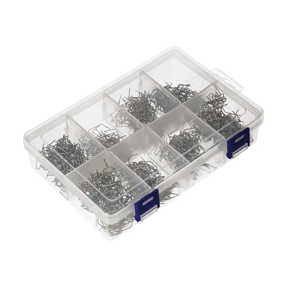 

800Pcs Plastic Welder Hot Stapler Staples 0.6mm 0.8mm Car Bumper Fender Repair Tool Standard Pre Cut Wave Hot Staples