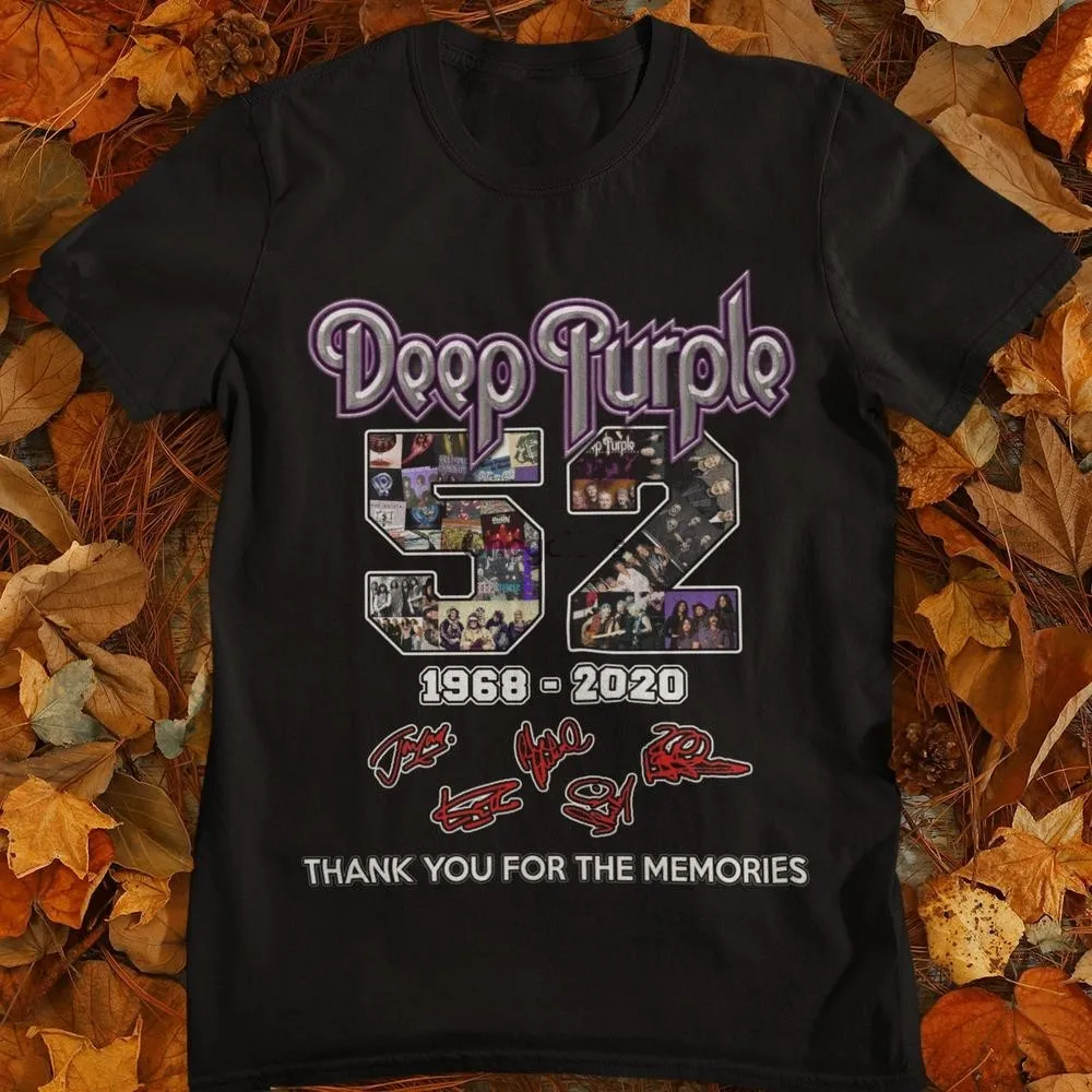 

Deep Purple Thank You For The Memories 52Th American Band Signature Members