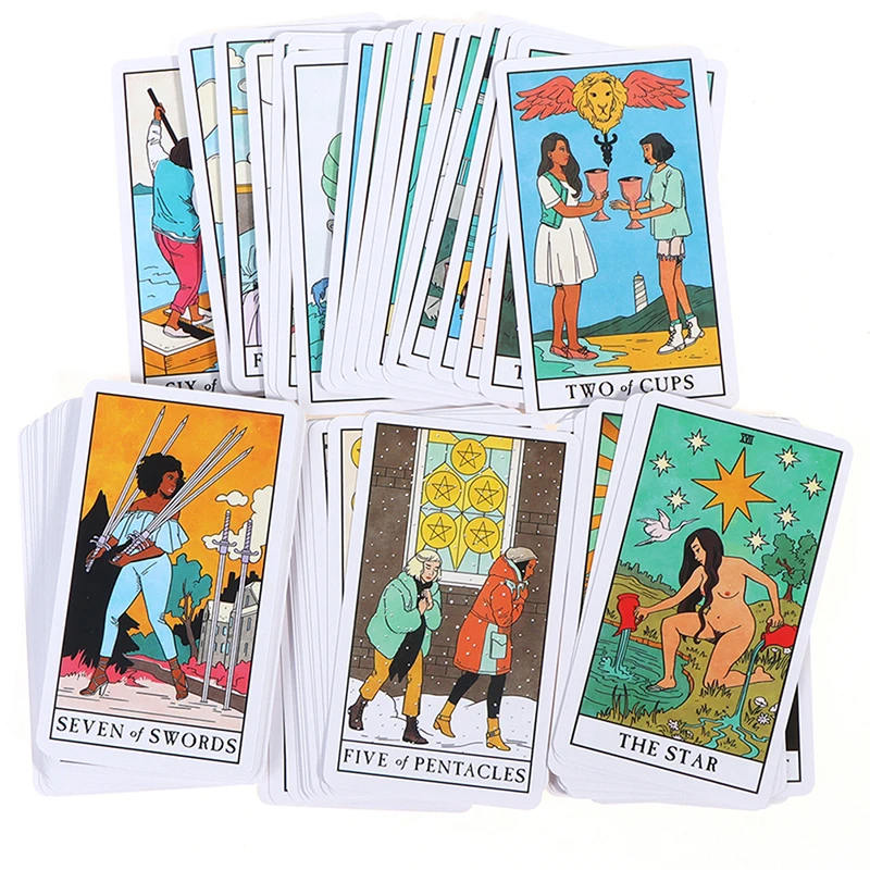 

The modern witch Tarot English board game divination prediction multiplayer game