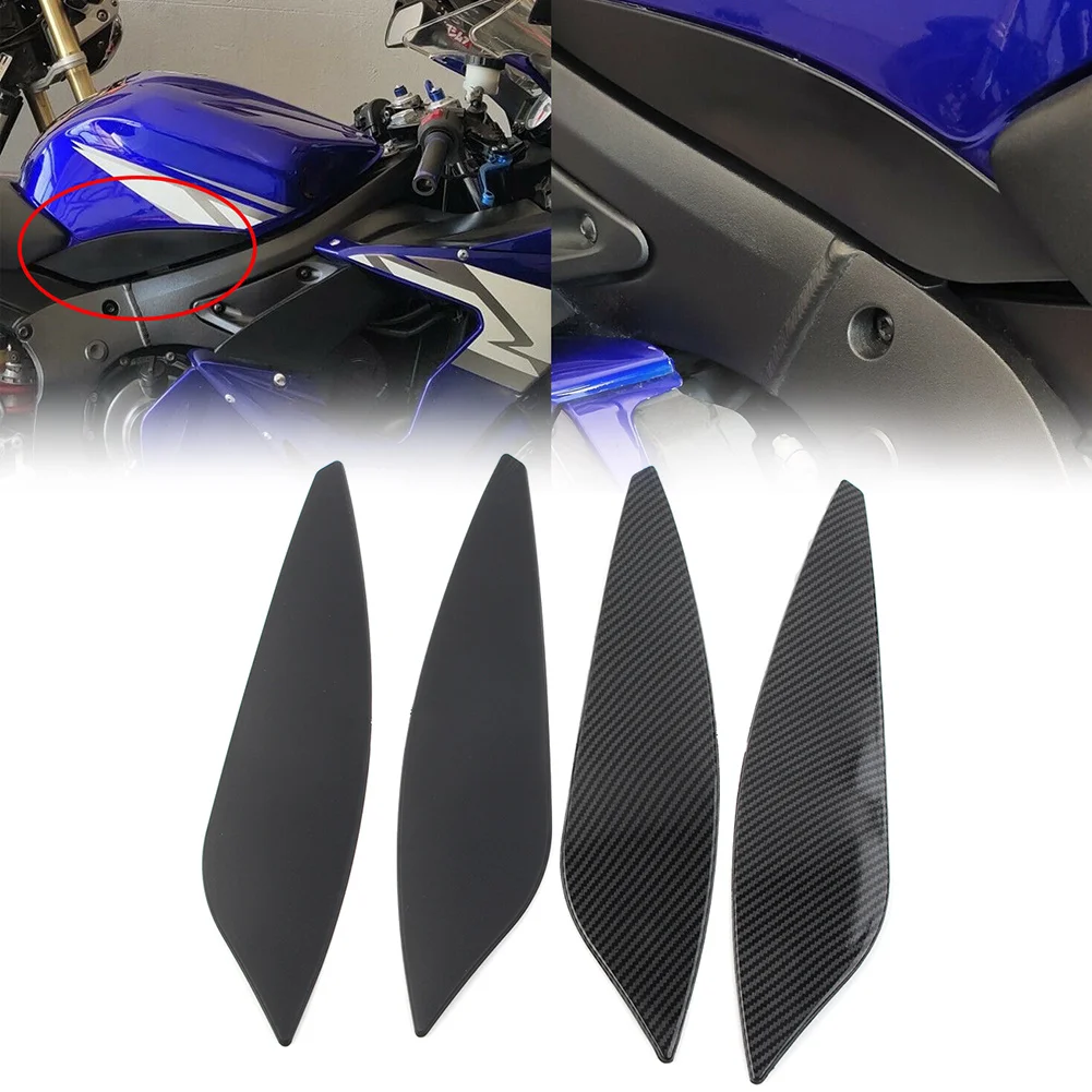 

R6 2003-2005 боковая крышка бака мотоцикла обтекатель 1 пара для Yamaha YZF R6 2003 2004 2005 черный/углеродное волокно цвет