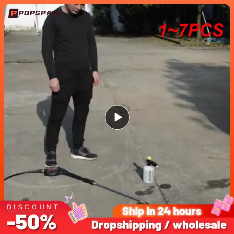

1~7PCS Car Foam Wash Snow Foam Lance Foam Nozzle Foam Cannon Foam Generator for Daewoo Hammer Karcher Huter Makita High Pressure