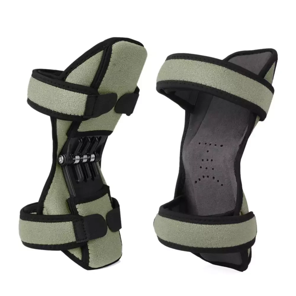 

Pair Breathable Joint Knee Pads Outdoor Support Climbing Pad Powerful Rebound Stabilizer Safety Knee Booster Stability Pad