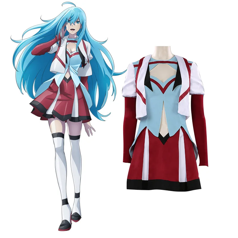 

Vivy-флюоритовые костюмы для косплея глаз, Женская Аниме-Униформа, Хэллоуин, Виви-портал, аниме