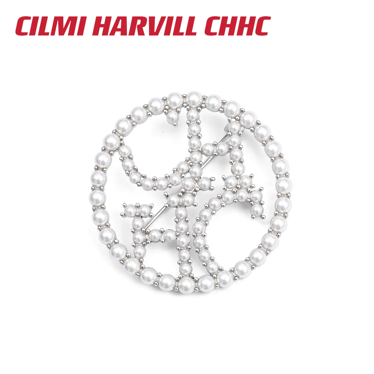 

CILMI HARVILL CHHC Women's Banquet Brooch With Circular Decoration High-end Matching Gift Box Packaging Dating Fashion