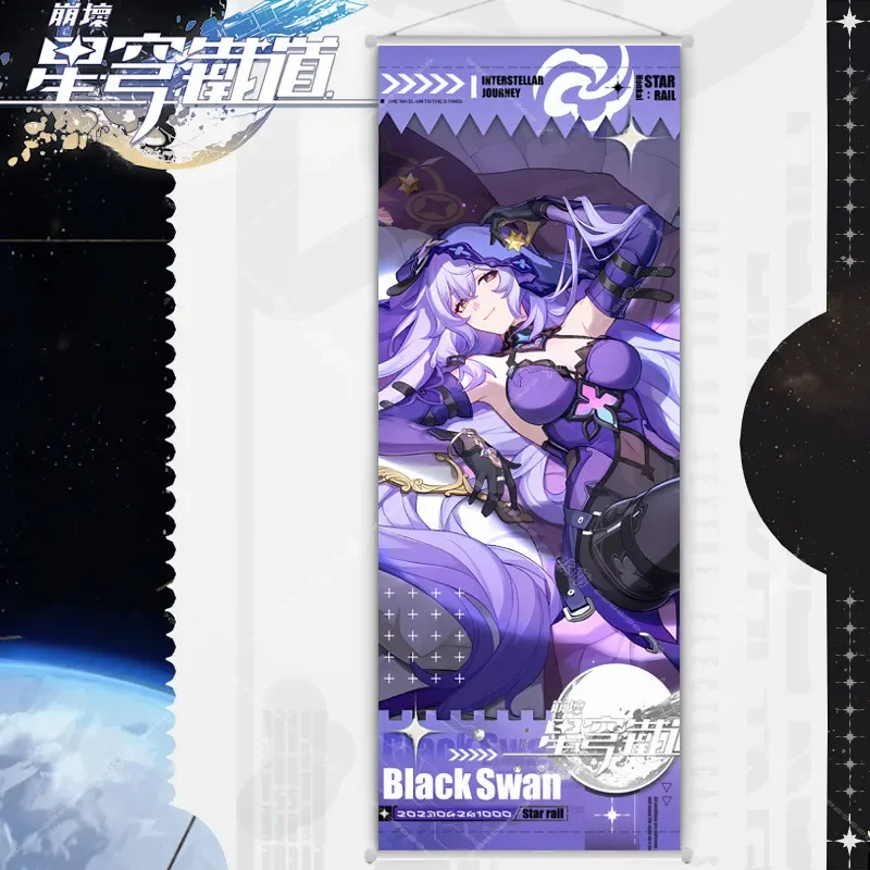 Аниме звезда На Рельсах Постер Honkai Художественный Принт Холсте Современный