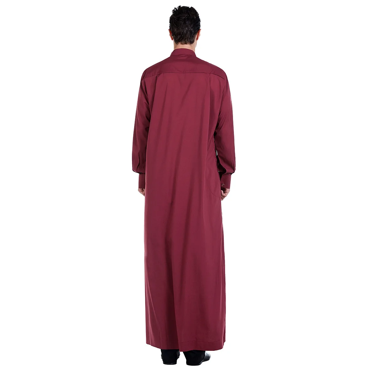 Muslim Men Clothing Abaya Musulmane Pour Homme Kaftan Leisure Jubba Thobe Fashion Loose Dubai Saudi Arabia Pakistan Islamic Robe