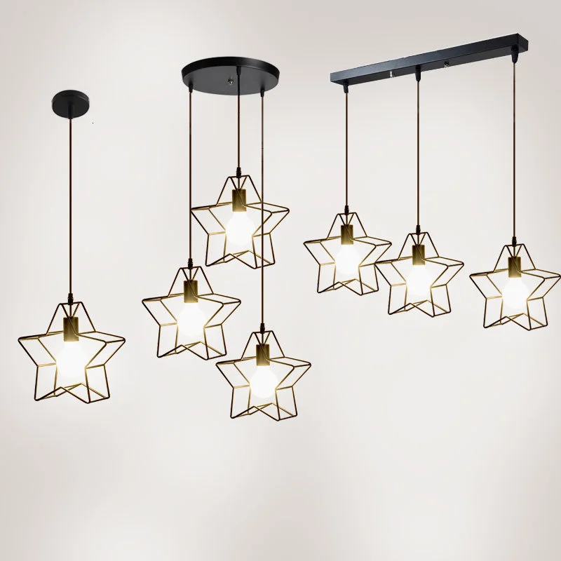 

lighting brass industrial glass chandelier spider crystal dining table lamp big pendant lamp glass box light deco maison