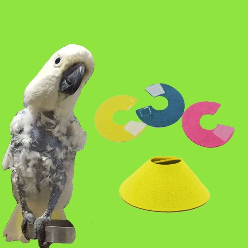 Ошейник для домашних животных ощипывающий перья ошейник от укусов попугаев