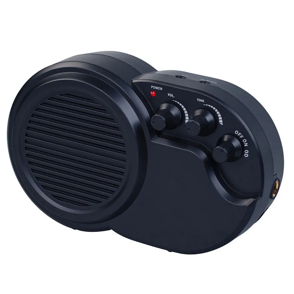 

Portable Guitar Amplifiers For Electric Guitar Amp Distortion Powerful Sound 3W Power Amplifier Speaker 3.5mm Earphone Jack