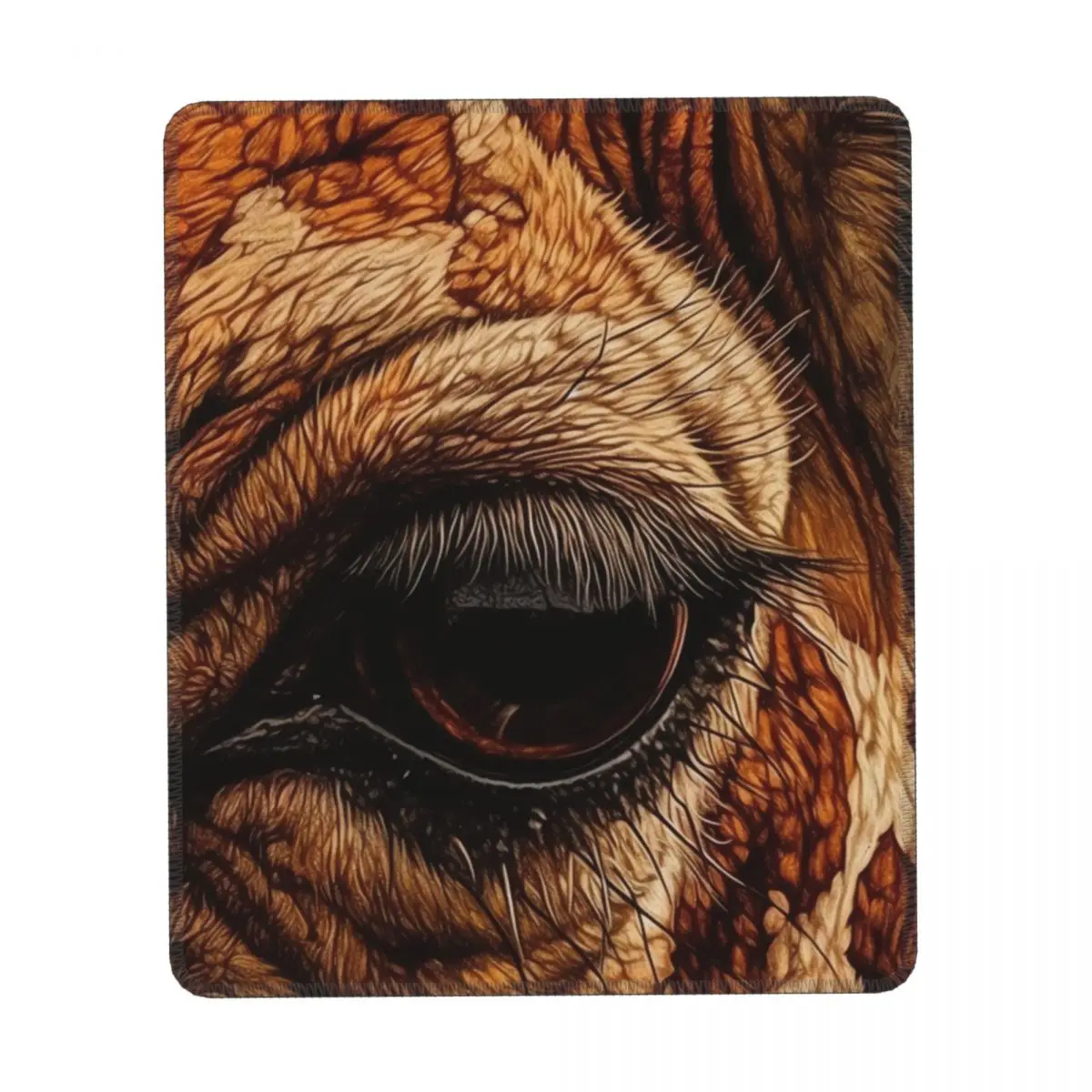 

Giraffe Vertical Print Mouse Pad Animal Eyes Rubber Desk Mousepad Anti Fatigue Aesthetic Original Mouse Pads