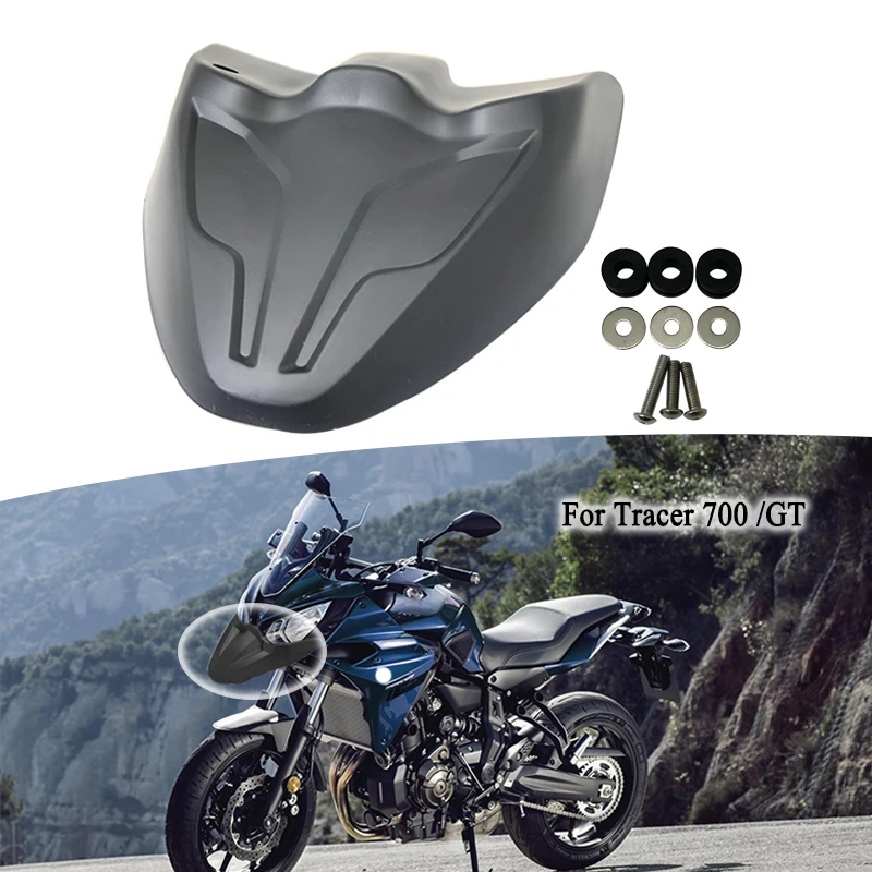 

New Motorcycle Front Hugger Wheel Cover Beak Extension Nose Cone Fairing For Yamaha Tracer 700 GT Tracer700 2016 2017 2018 2019