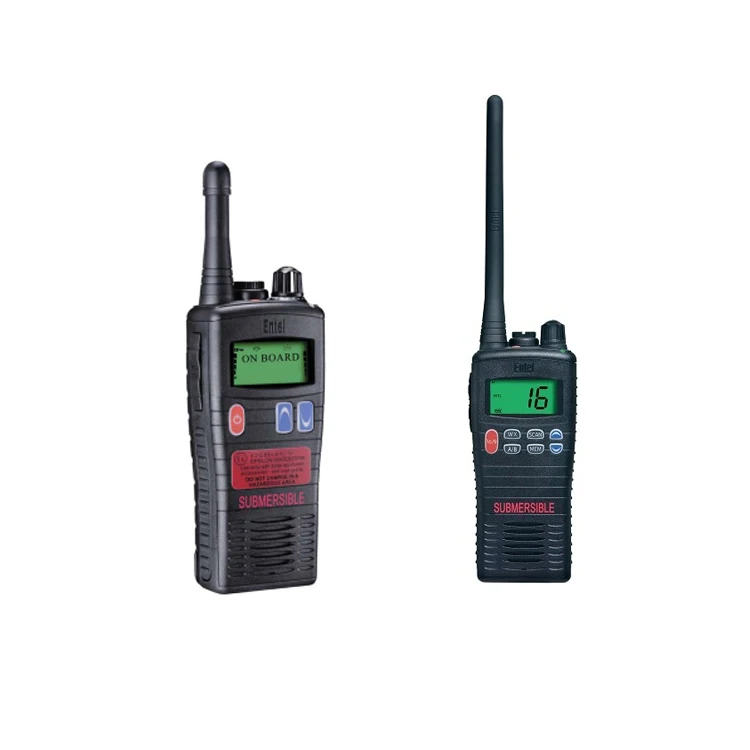 IMPA 370117 Одобренная MED Ручная радиостанция VHF/UHF Радиоприемник пожарного Entel HT644 HT783E