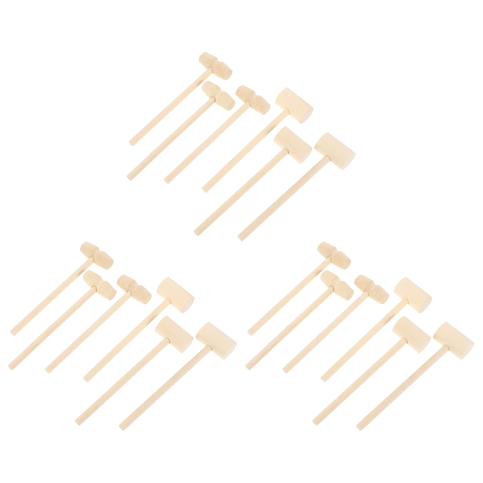 

20pcs Hammers Mini Kids Mallet, Game Props for Children Scene