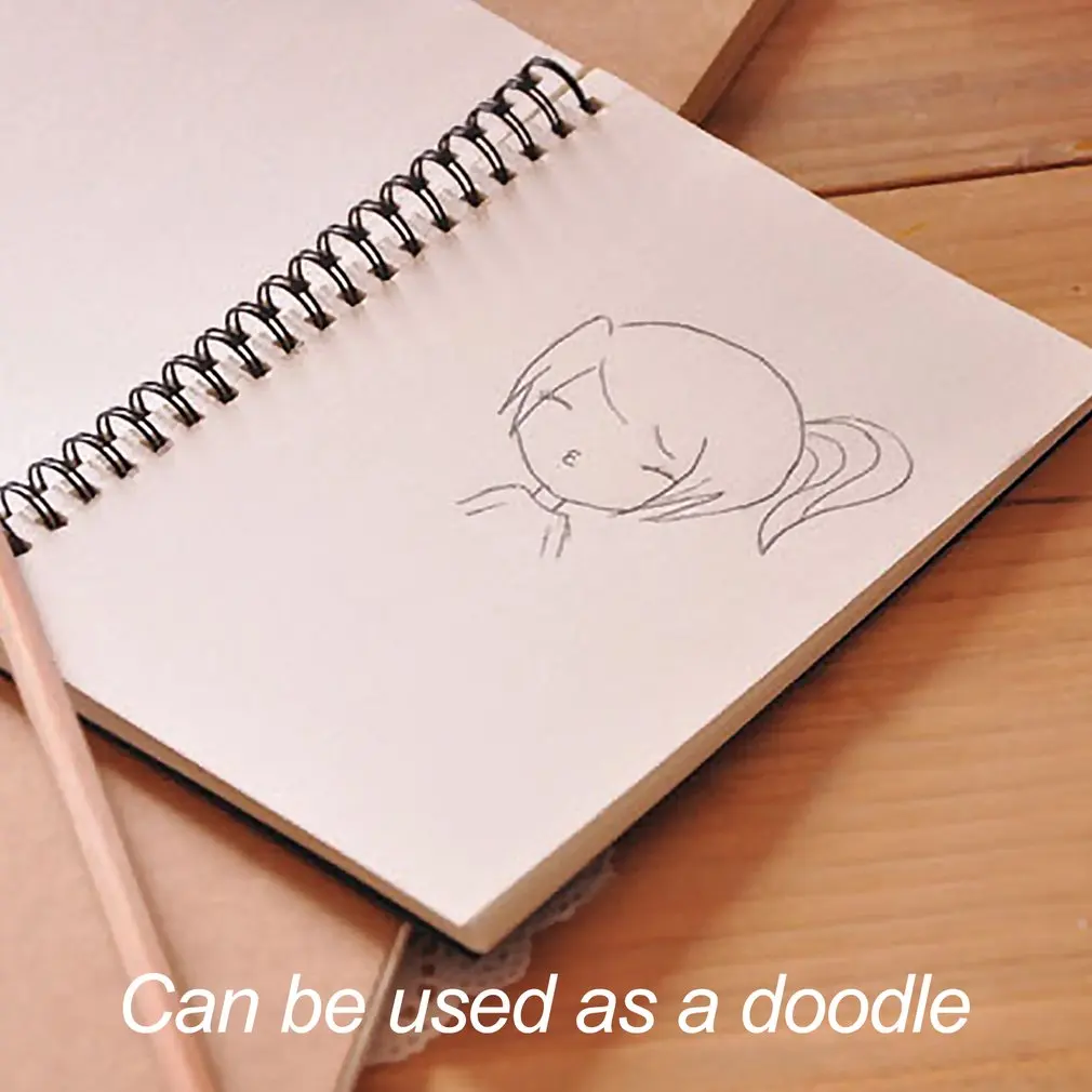 

Sketchbook Diary Painting Graffiti Soft Cover Paper Sketchbooks Notepad Drawing Notebook Office School Supplies Fast Delivery