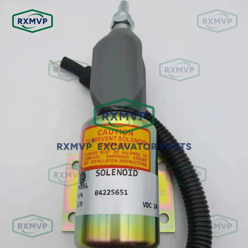 04225651 стопорный электромагнитный клапан 24 В подходит для экскаватора BF6M1015C детали