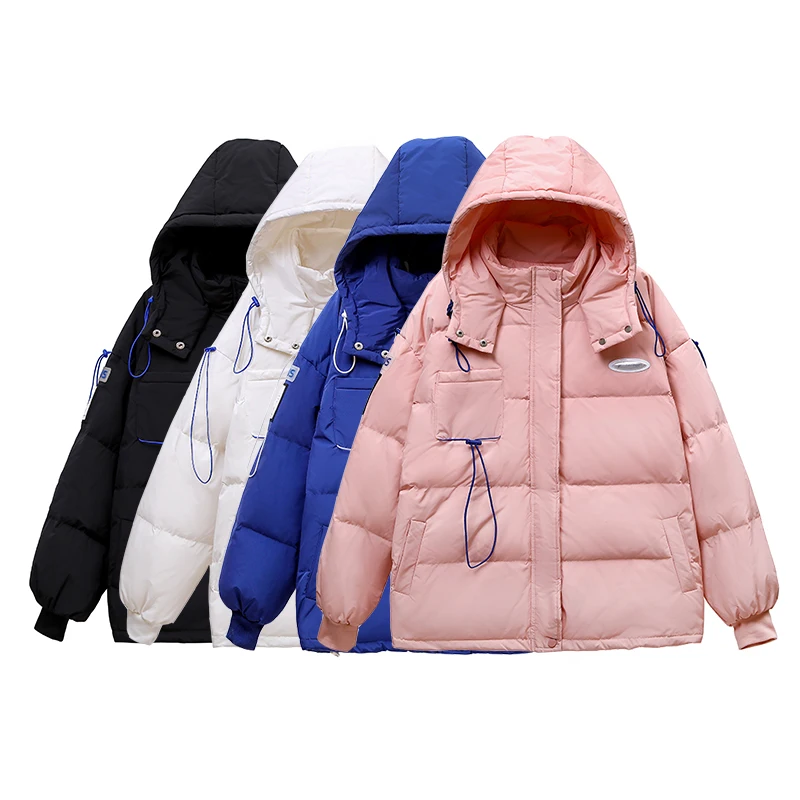 New Women Down Jacket Casual Style Autumn Winter Coats And Parkas Female Outwear