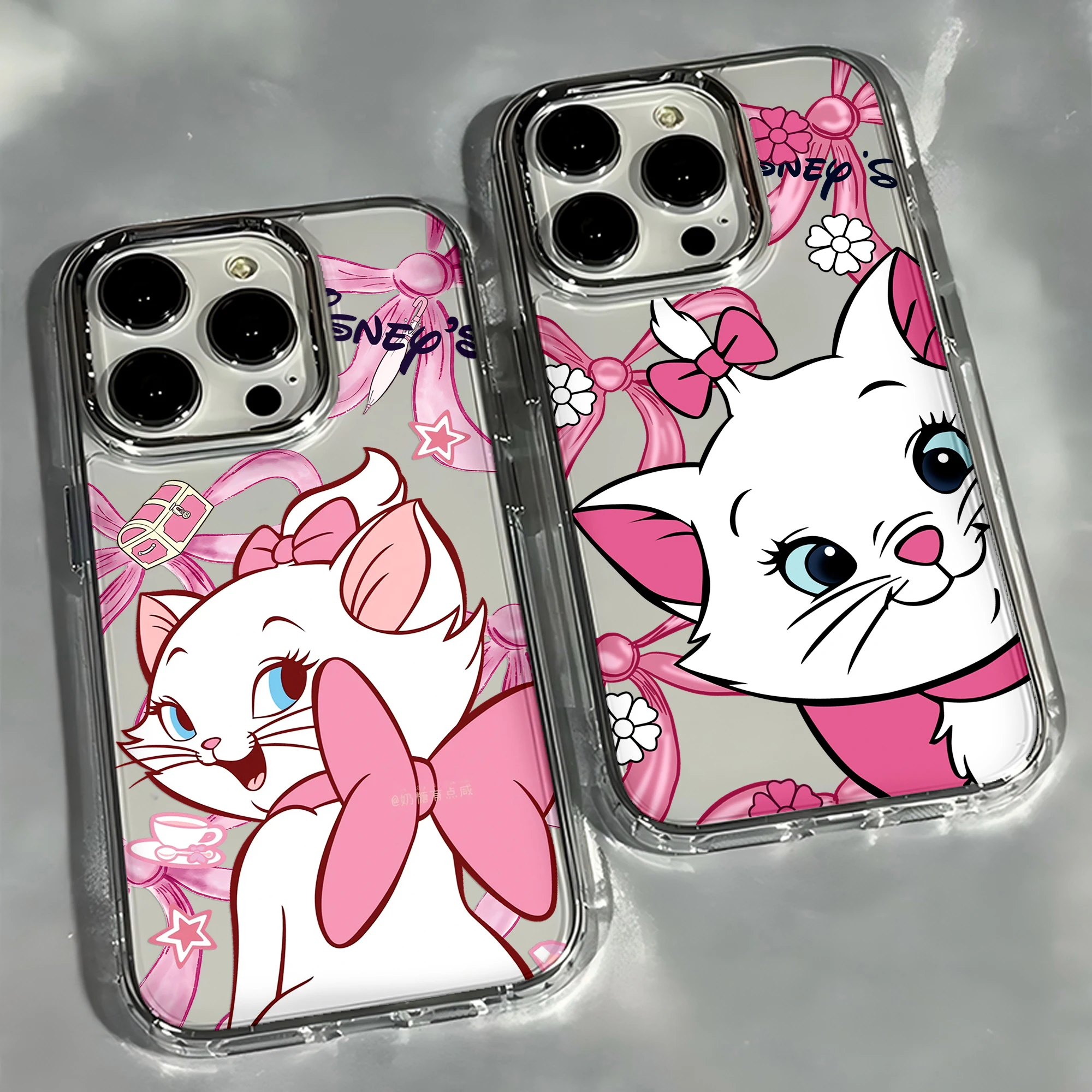 Фото Прозрачный мягкий чехол для телефона Aristo Cats Cute для iPhone 17e, 17, 16e, 16, 15, 14, 13, 12, 11 mini, Pro Max, X, XSMAX, 8, 7, Air Plus №1