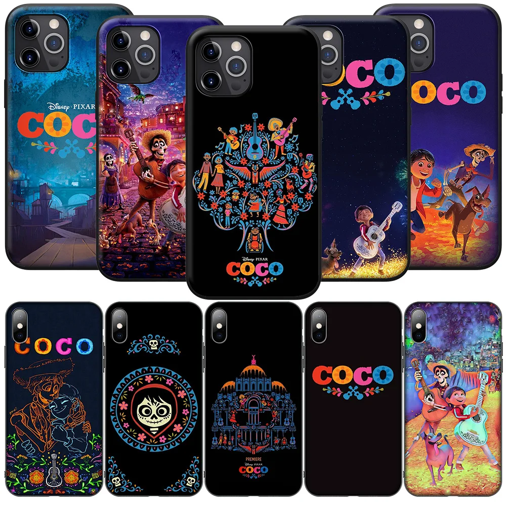 Новый высококачественный чехол для телефона Coco disney iPhone 12 11 X XS XR Pro Max 6 6s Plus SE