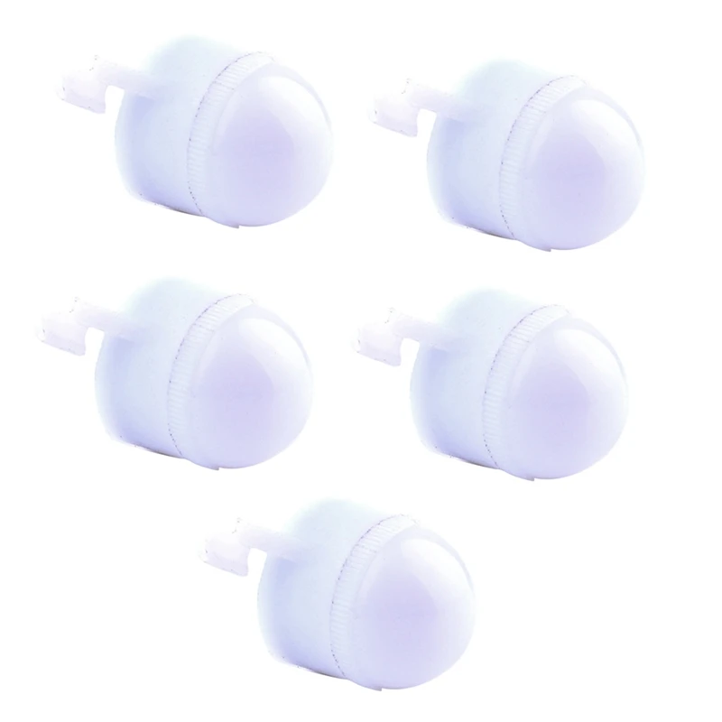 

5Pack Fishing Bite Alarm Fishing Tools LED Night Flashing Signal Light Waterproof Fish Electronic Rod Strike Alert Bell