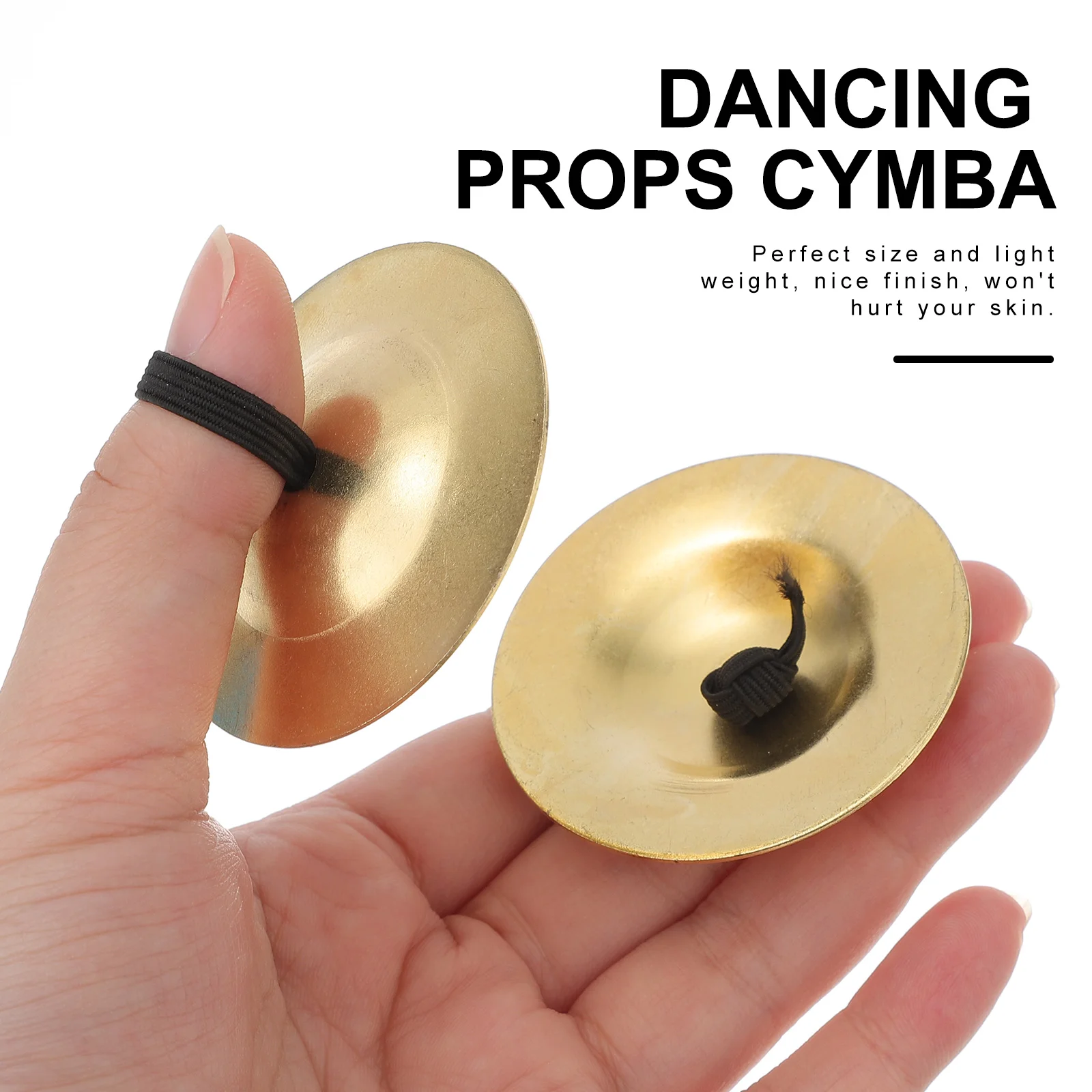6 шт. тарелка Zills реквизит для танцев на палец музыкальный инструмент ударный
