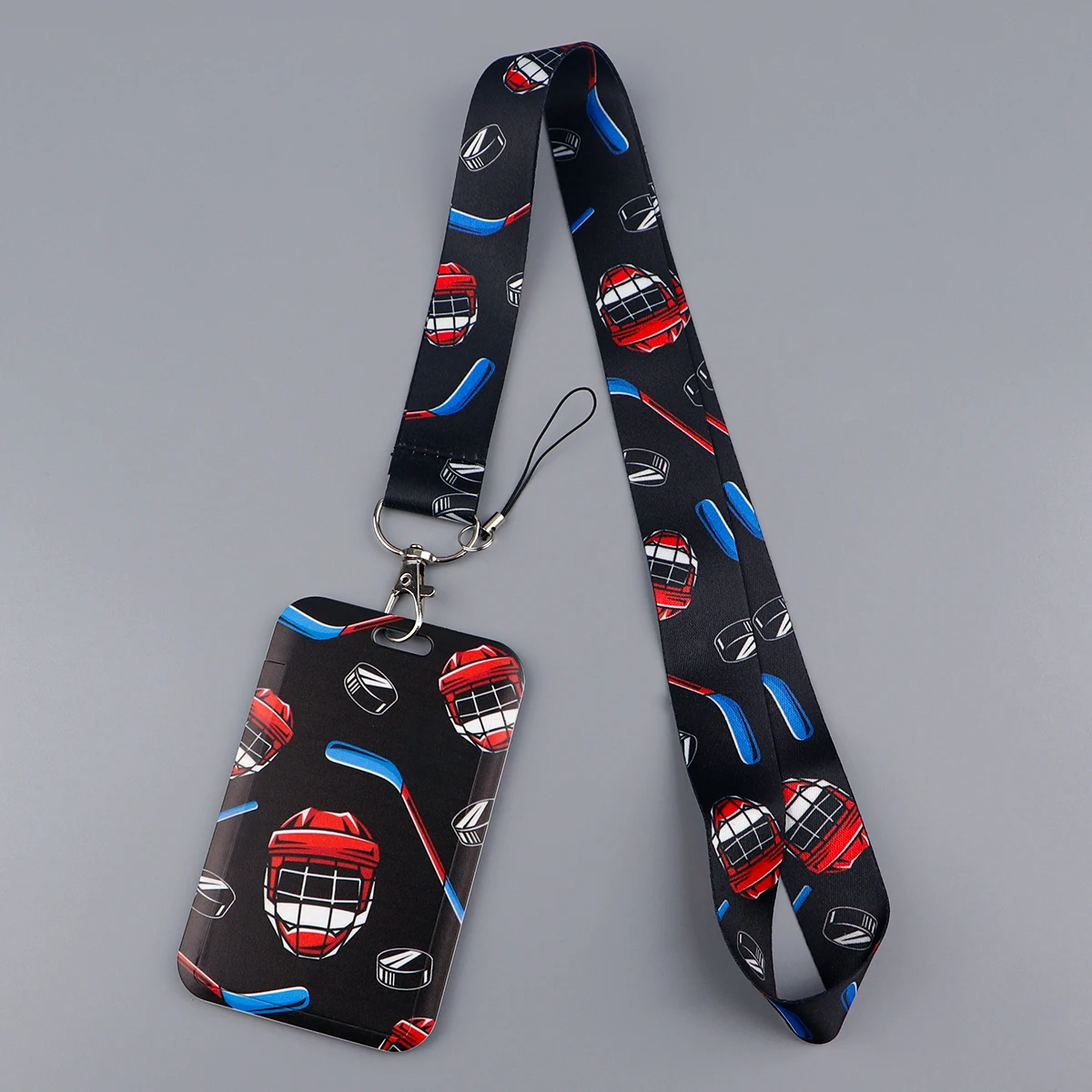 Спортивный шнурок с шариками для ключей чехол удостоверения личности держатель