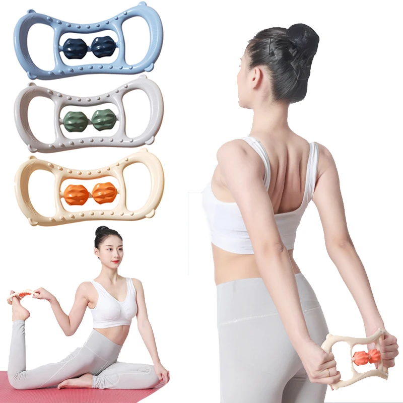 

Yoga Roller Training Ring for Stretching The Shoulder Neck Back Exercise Resistance Support Tool Fascia Massage Body Workout