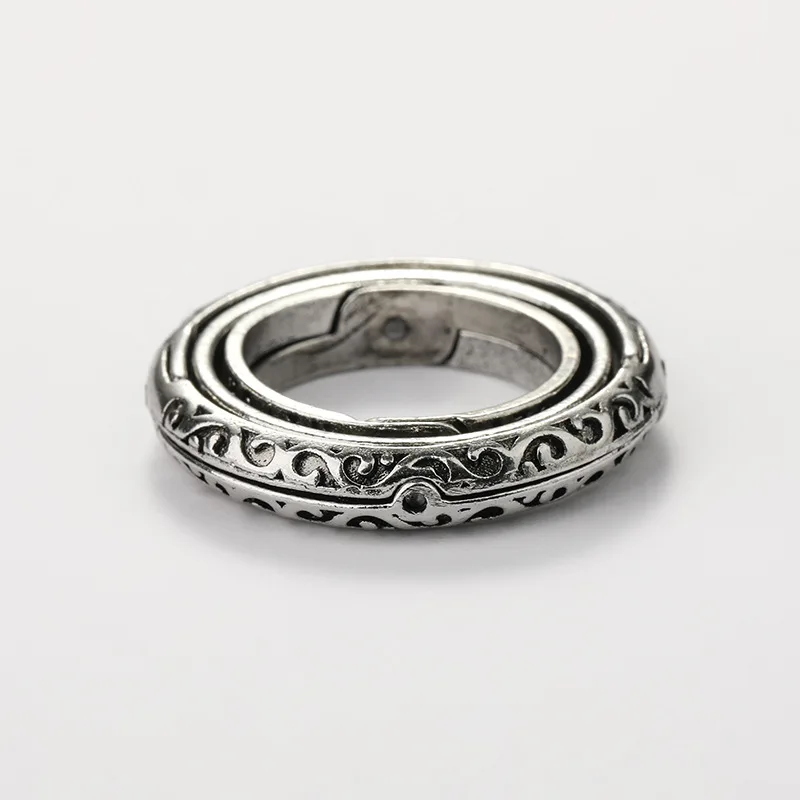 Винтажное астрономическое кольцо вращающееся на палец с технологией открытия и