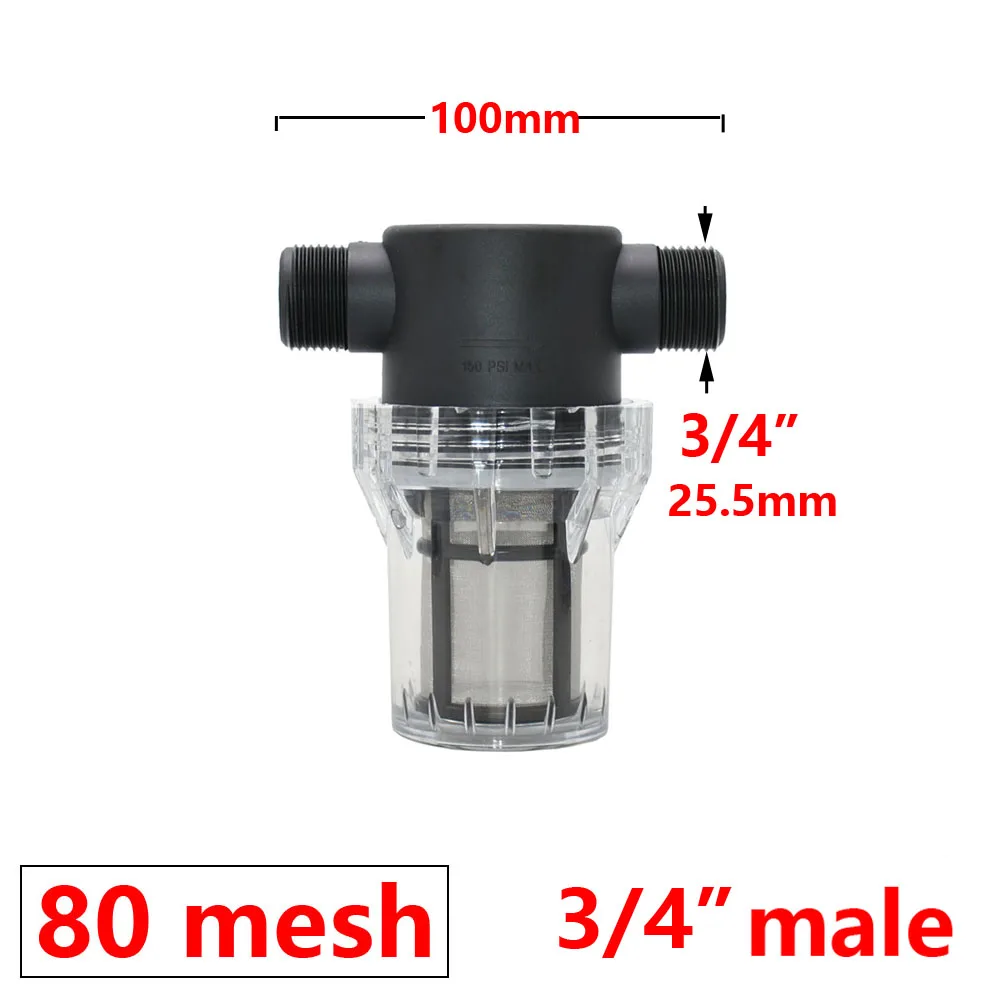 

Пластиковый фильтр для воды WZCWJNLGM 1/2 3/4 1 дюйма