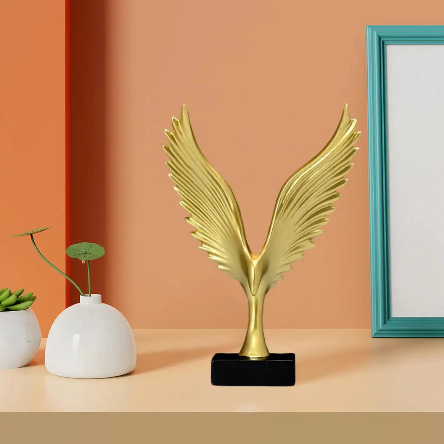 Европейская статуя с крыльями орла/ангела скульптура фигурка из смолы коллекция