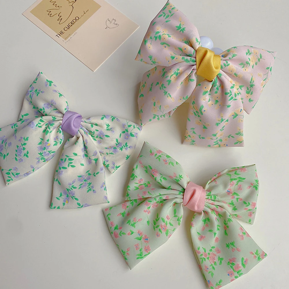 

Новинка, женская заколка для волос с большим бантом, летняя женская заколка для волос с большим бантом, аксессуары для волос