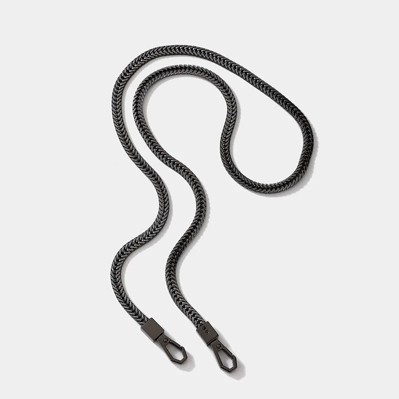 Alloy Snake Bone Chain Bag Straps Bags Accessories Women Metal New Replacement Shoulder Crossbody Strap for Handbags Universal