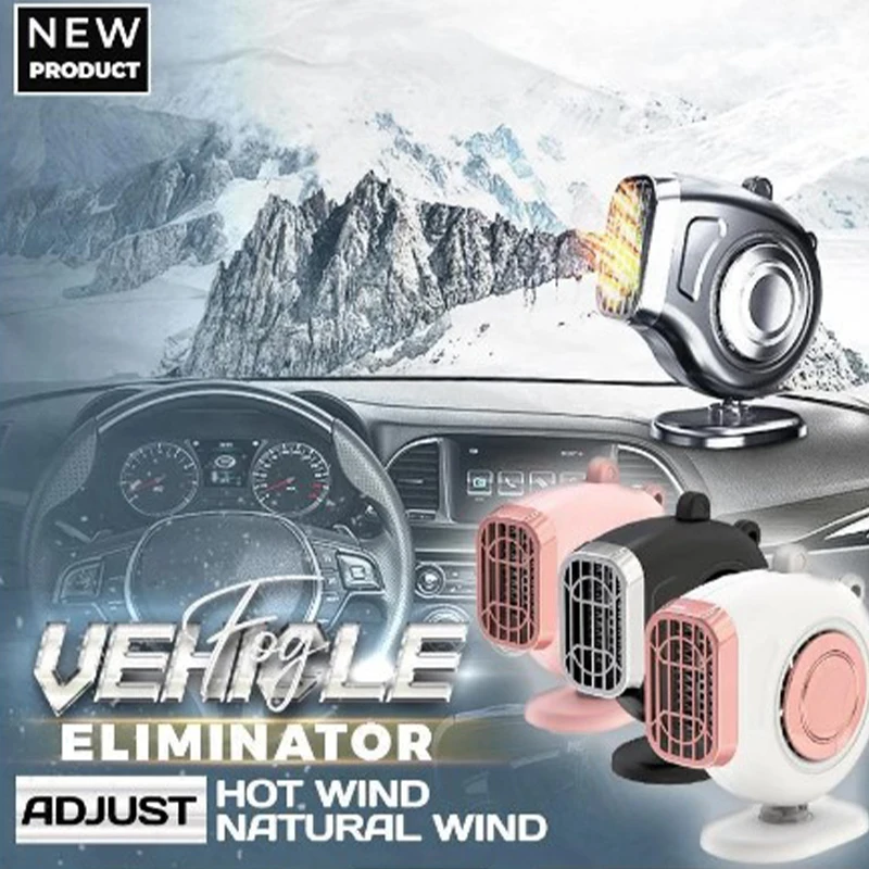 

Портативный автомобильный обогреватель 12 В/24 В, обогревающий вентилятор для электромобиля, Электрический Осушитель для вождения, антизапо...