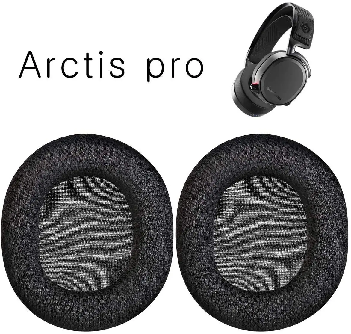 

1 шт., амбушюры для игровой гарнитуры Steelseries Arctis 1/3/5/7/9/PRO