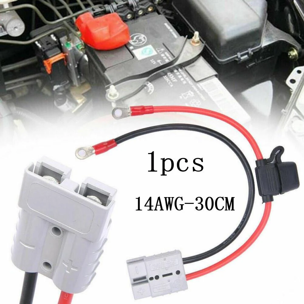 

Соединитель 14AWG 50 А 30 см + разъем M8 для подключения к зажиму