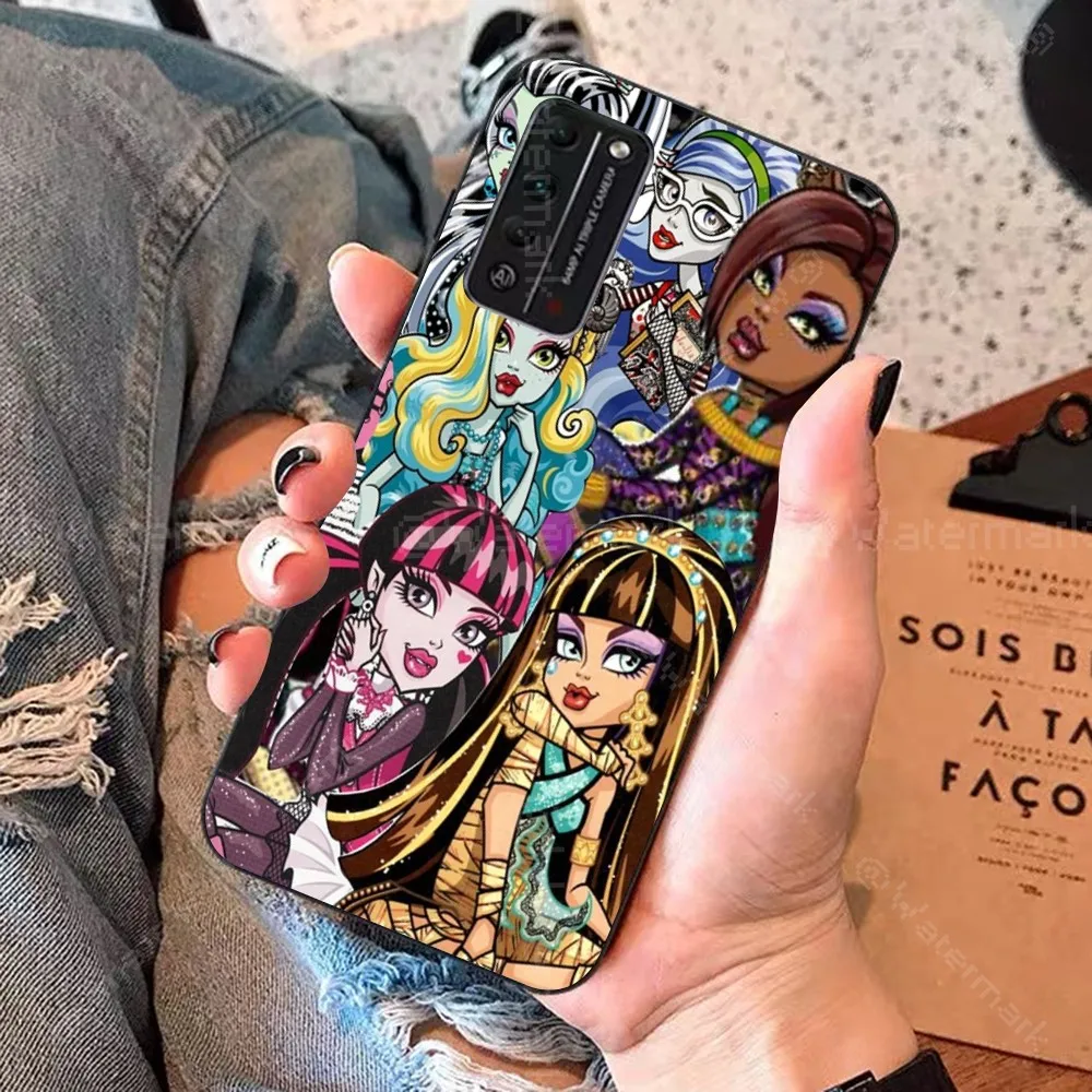 M-MonsterS High School Phone Case For Huawei Honor 10 lite 9 20 7A 9X 30 50 60 70 pro plus Soft Silicone Cover