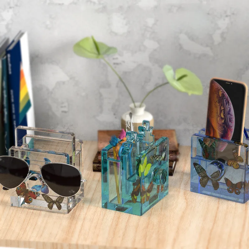 

Antler Cat Head Holder Storage Silicone Mould DIY Crystal Epoxy Resin Mold