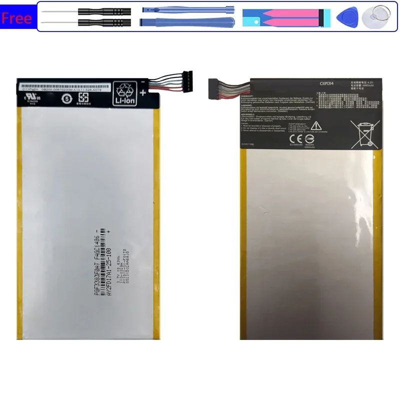 C11P1314 C11P1328 C12N1320 Аккумулятор для планшетного ПК Asus MeMo Pad 10 ME102A 1 ME103K K01E ME0310K Zenpad Z8S Chrome