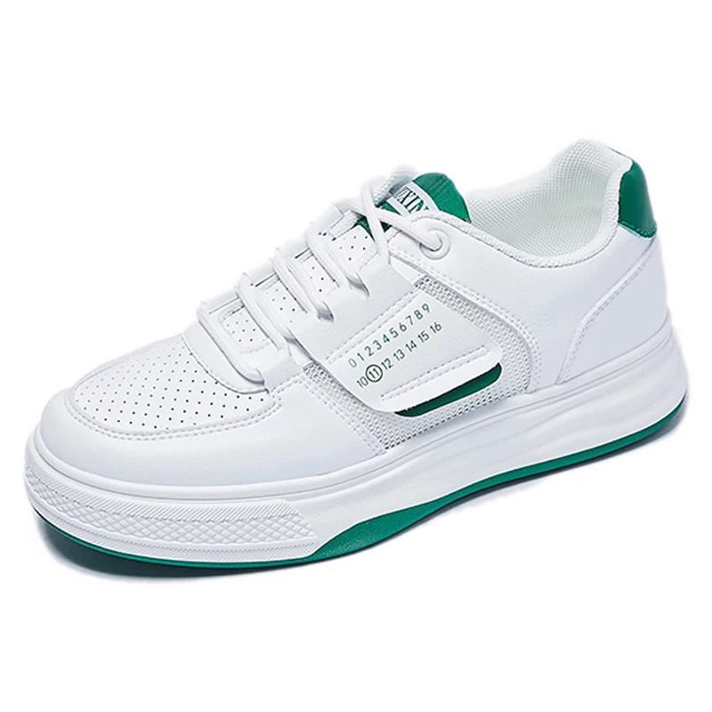 

Women's Shoes 2022 Summer New Small White Shoes Mesh Breathable Board Shoes Solid Color Lace Up Casual Shoes Hollow Flat Shoes