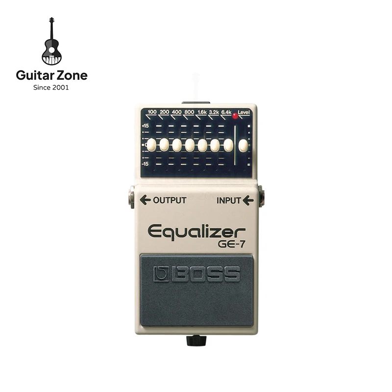 BOSS GE-7 Seven-Band Graphic Equalizer EQ Guitar Pedal Profe
