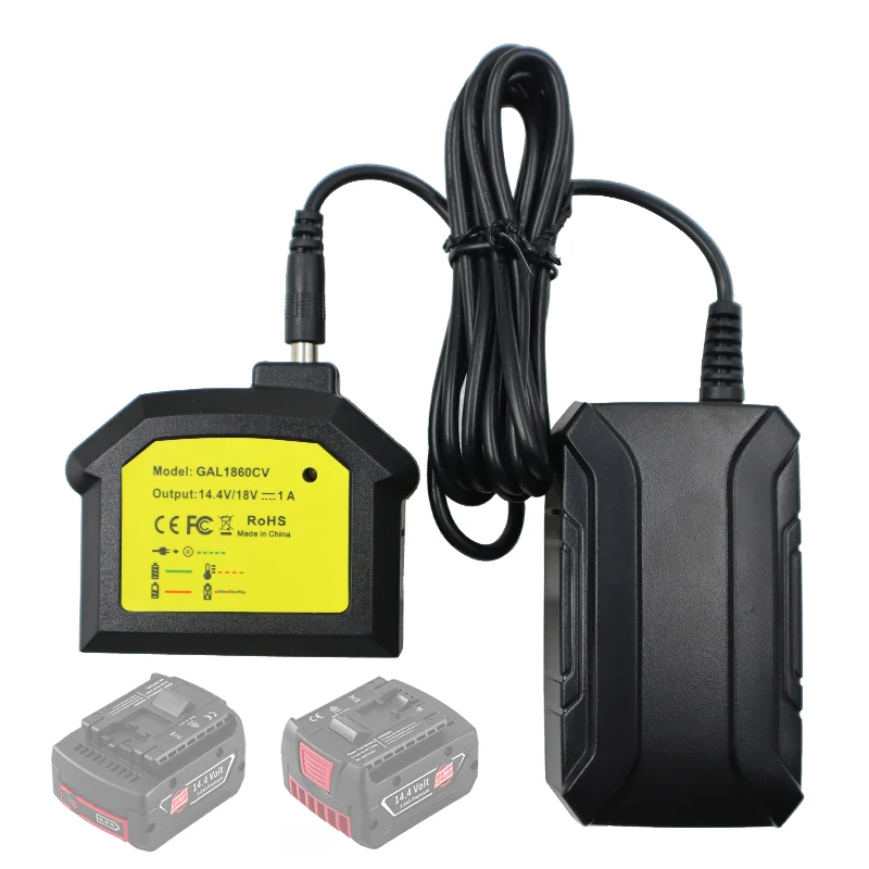 

GAL1860CV Li-ion Battery Charger Charging Current 1A for Bosch 14.4V 18V BAT614 BAT618 AL1820CV AL1860CV AL1814