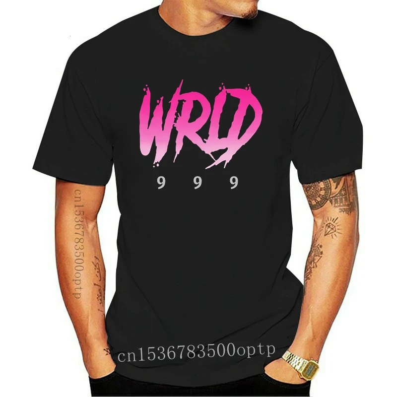 Fashion Juice Wrld Tshirt Hip Hop Singer Rapper Rock 999 Tshirt Vintage Soft High Quality Comfortable Summer Eu Size Pure Cotton